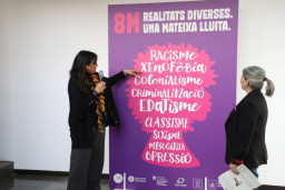 Gavà reivindica la igualdad en el 8M bajo el lema “Realidades diversas, una misma lucha”