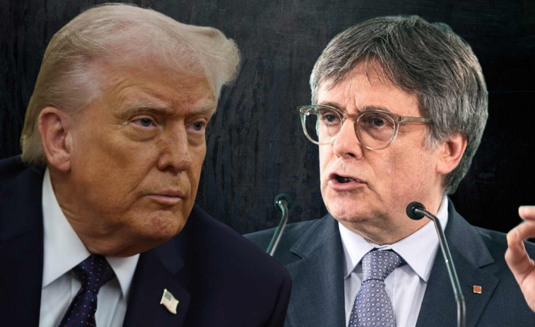 Puigdemont debat alinear-se amb Trump per aconseguir la independència de Catalunya