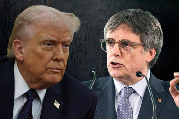 Puigdemont debat alinear-se amb Trump per aconseguir la independència de Catalunya