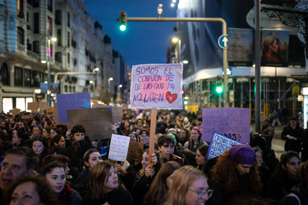 EuropaPress 6566543 decenas personas manifestacion organizada movimiento feminista madrid 8m (1)