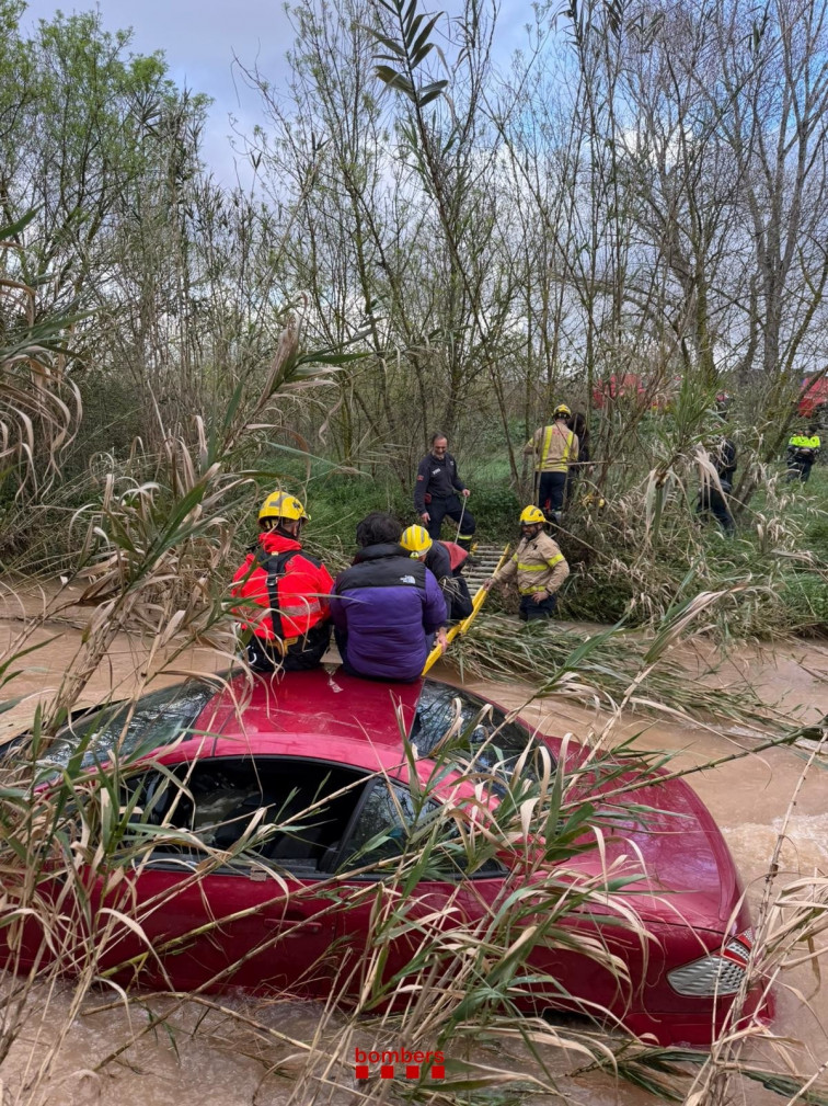 Montferri, Tarragona, es converteix en escenari de rescat: dues persones il·leses arrossegades pel riu Gaià