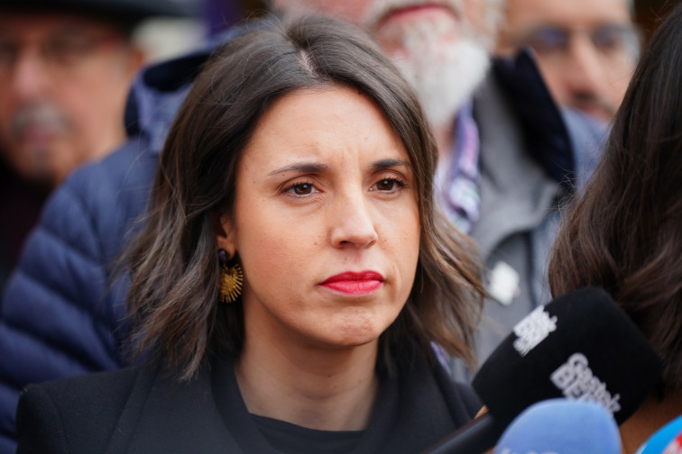Archivo - La secretaria política y eurodiputada de Podemos, Irene Montero
