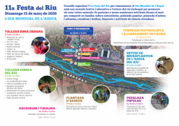 Cornellà celebra la 11ª Fiesta del Riu con actividades gratuitas para toda la familia