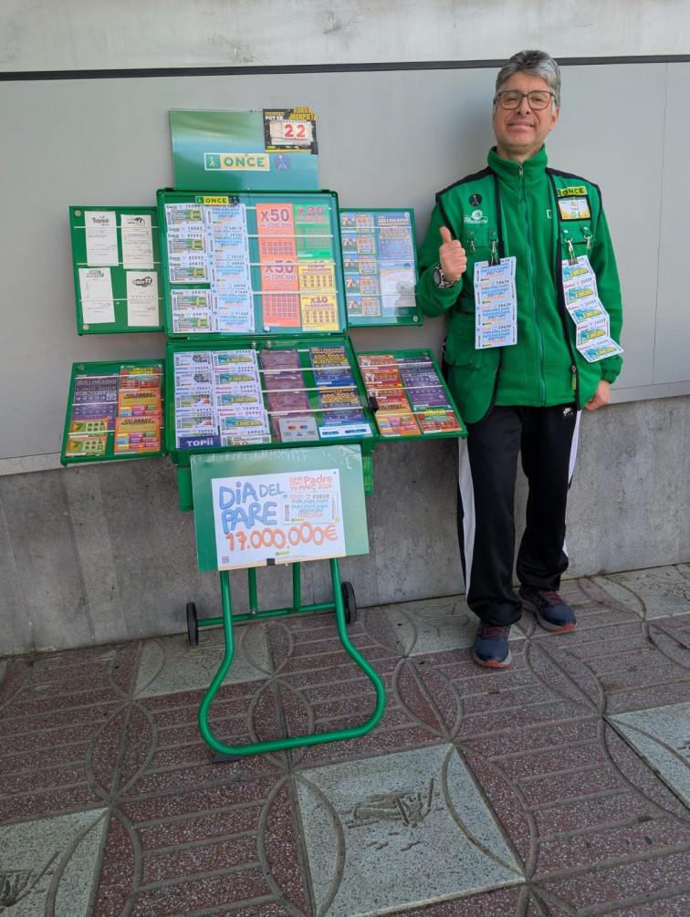 La fortuna somriu a Santa Cristina d'Aro: el Cupó de l'ONCE deixa un premi de 35.000 euros