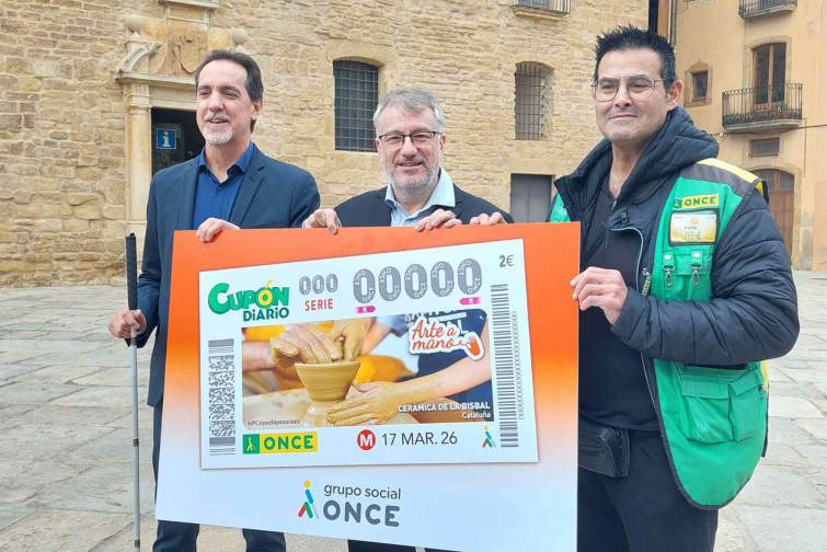 La 'Ceràmica de la Bisbal' pren forma a 5 milions de cupons de l'ONCE