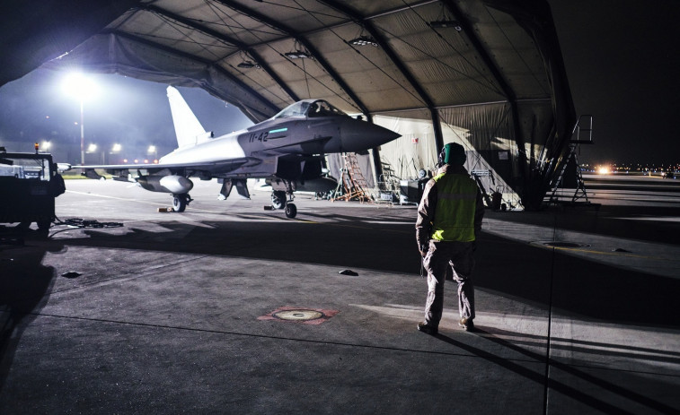 Caces espanyols intercepten a dos avions russos en una missió prop de Lituània