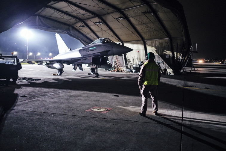 Caces espanyols intercepten a dos avions russos en una missió prop de Lituània