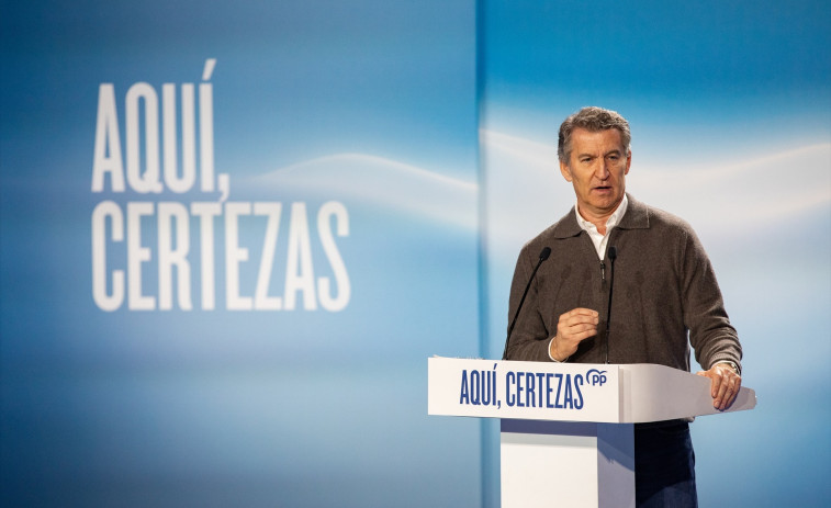 Feijóo esclata contra Sánchez: “Diuen ‘No a la guerra’, però sí als diners que genera”