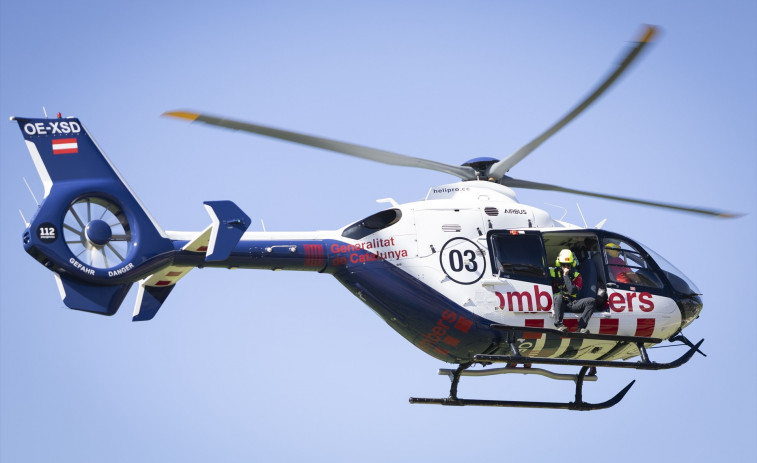 Rescat a Girona: un esquiador atrapat per una allau queda greument ferit