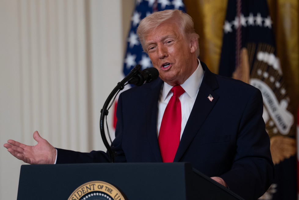 EuropaPress 7364715 march 12 2026 washington dc united states president donald trump and first