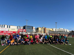 Éxito en Encuentro de Veteranas de Fútbol 7 del CEBLLOB por el Día Internacional de la Mujer