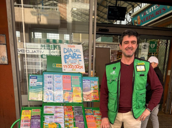 L'ONCE deixa 675.000 euros a Vilanova i la Geltrú