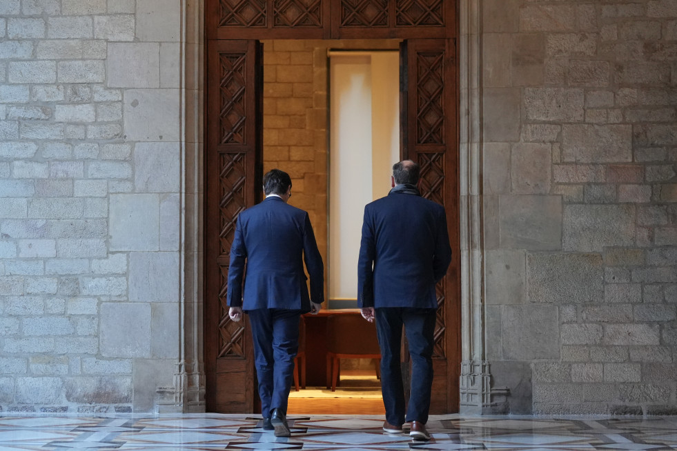 EuropaPress 7205624 presidente generalitat salvador illa reune presidente erc oriol junqueras