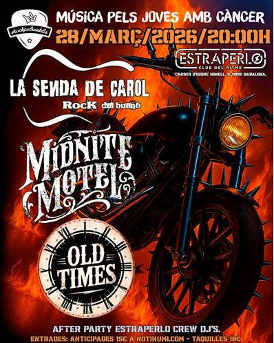 La nit de rock en Estraperlo impulsa solidaritat i visibilitat per a joves amb càncer a Catalunya