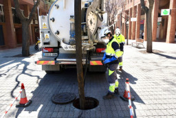 Sant Joan Despí hace una la limpieza integral de todo el alcantarillado