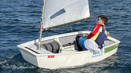El climentó Lucas Garrido, campeón de Catalunya de Optimist Absoluto de vela