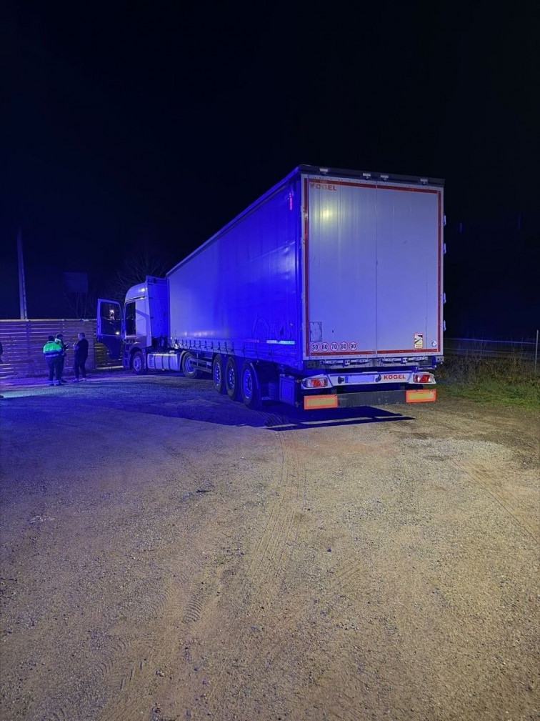 EuropaPress 7386719 control detuvo camionero