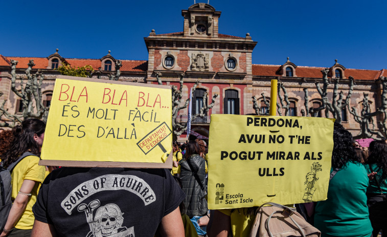 Pols en l'educació catalana: els sindicats majoritaris planten a la Taula Sectorial d'Educació