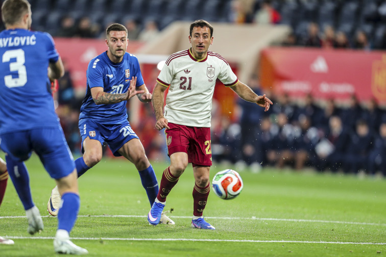 Espanya venç 3-0 a Sèrbia en amistós de preparació per al Mundial amb doblet de Oyarzabal