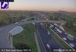 La Semana Santa da una tregua y descongestiona las carreteras baixllobregatinas