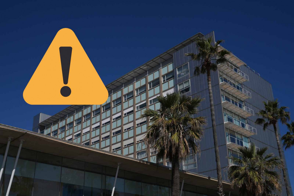 Fachada del Hospital del Mar, a 16 de marzo de 2026, en Barcelona