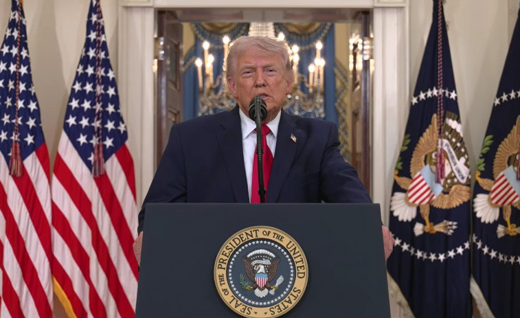 Trump parla de pau mentre amenaça de retornar a l'Iran a l'