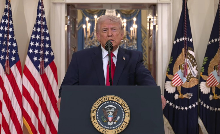Trump parla de pau mentre amenaça de retornar a l'Iran a l'