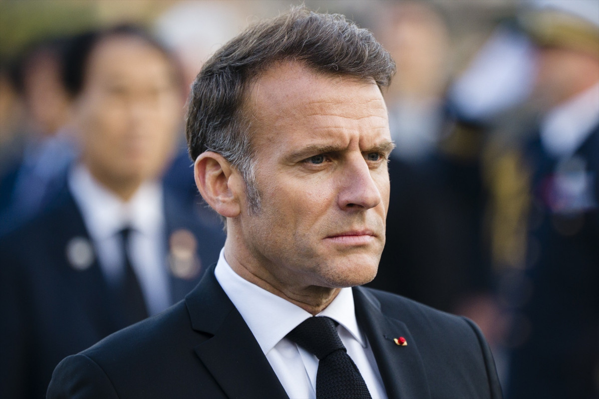 EuropaPress 7412578 02 april 2026 south korea seoul french president emmanuel macron pays