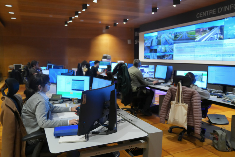 Més de 470.000 vehicles surten de Barcelona fins a les 11 hores d'aquest divendres de Setmana Santa