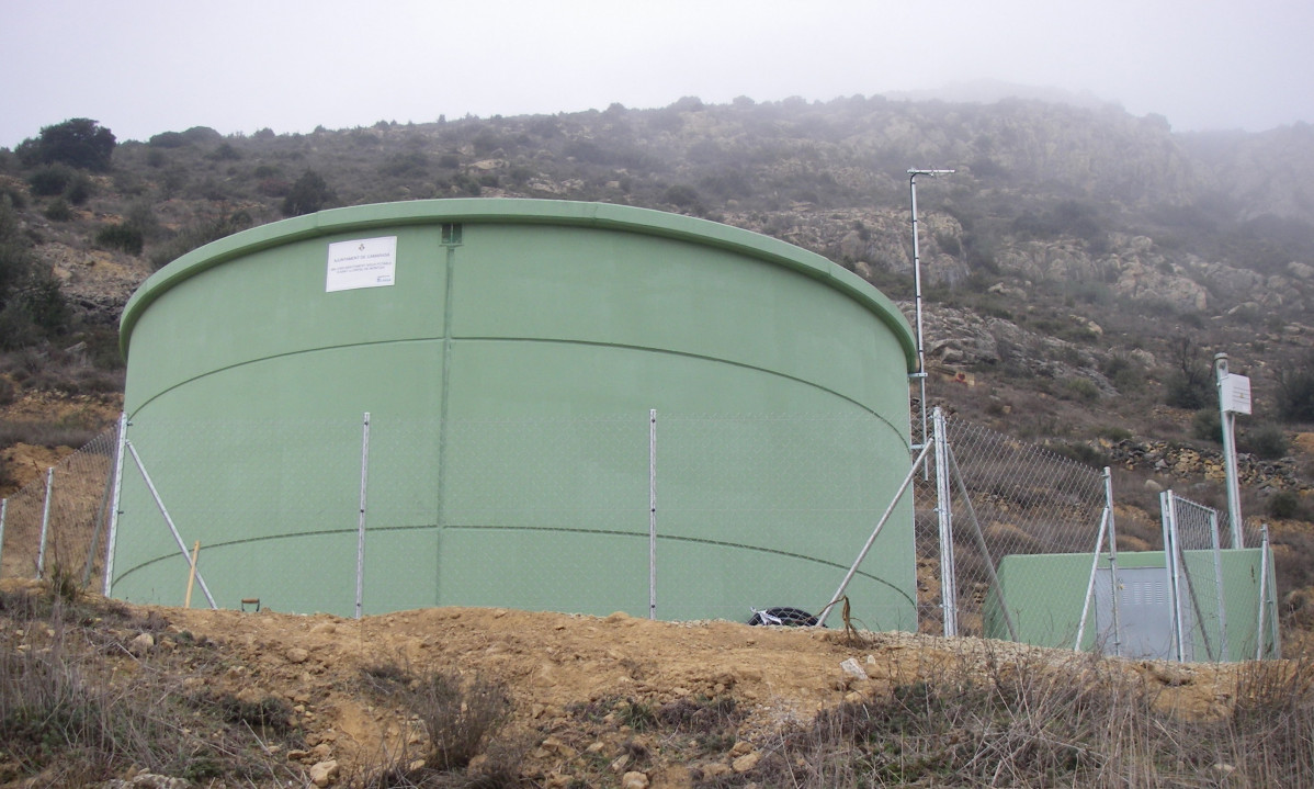 EuropaPress 7413505 exterior deposito agua municipal