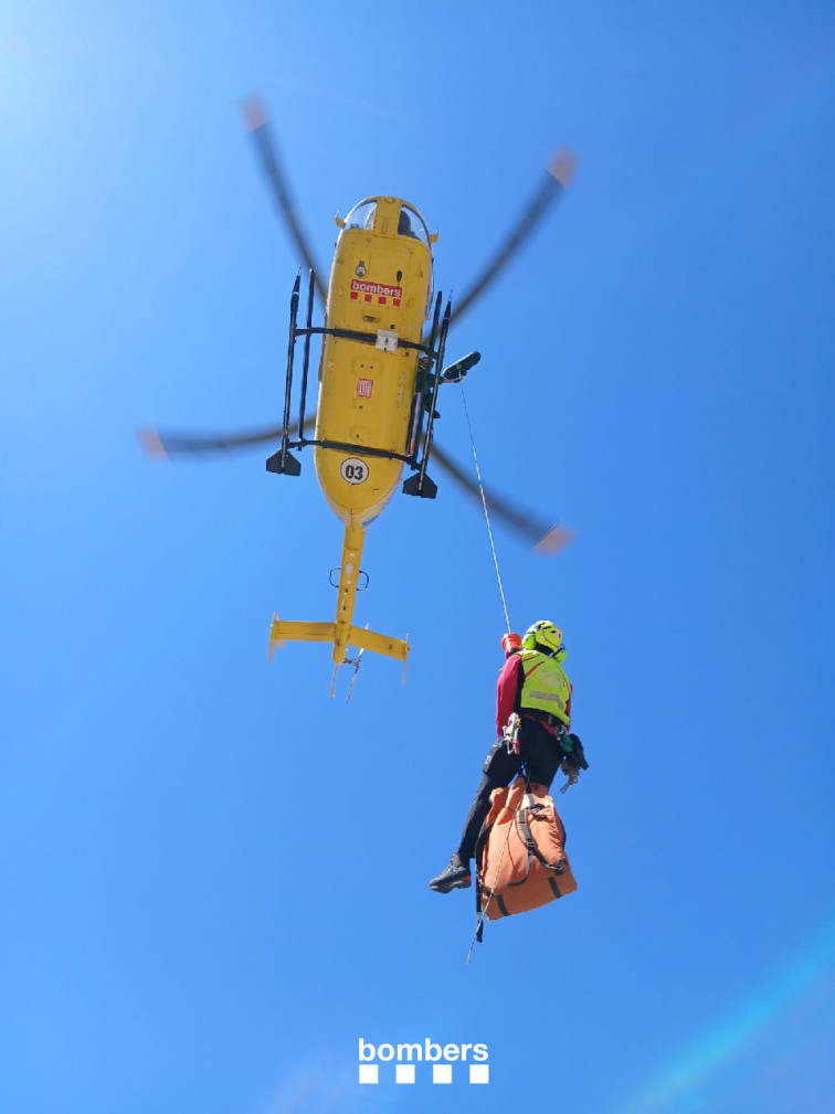 Bombers de Catalunya realitzen 9 rescats en entorns naturals amb un accident crític inclòs