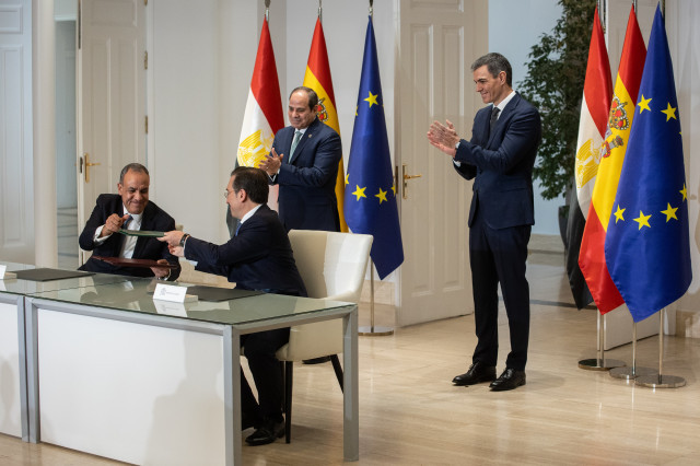 EuropaPress 6529434 ministro relaciones exteriores egipto badr abdelatty ministro asuntos