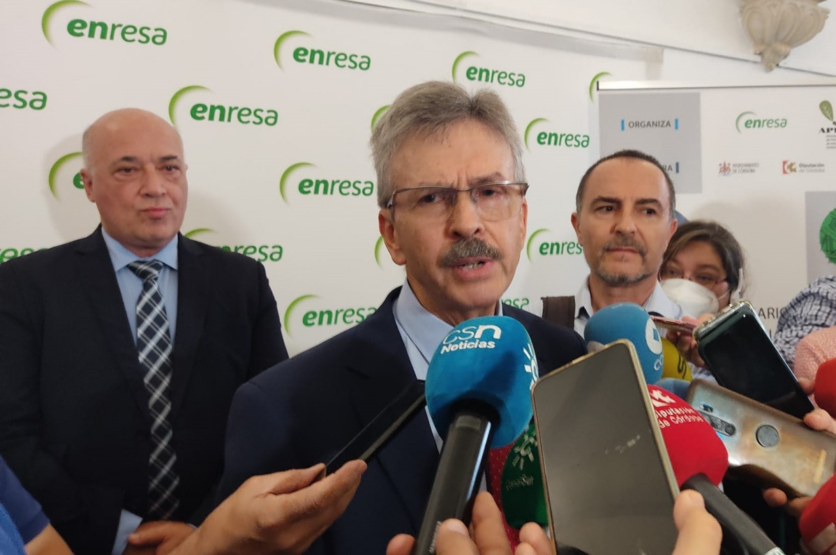 EuropaPress 4685206 presidente enresa jose luis navarro atiende periodistas