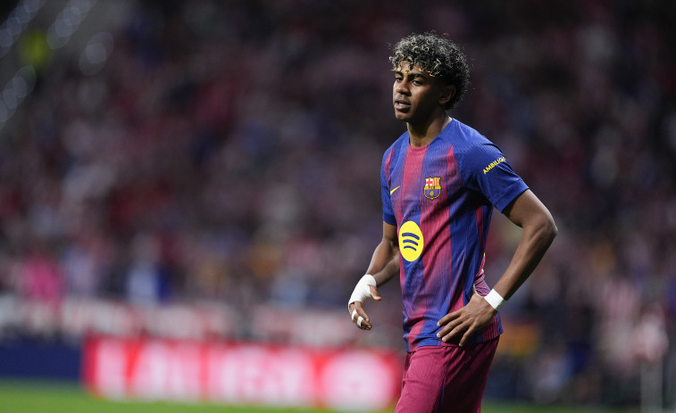 VÍDEO | Revelat el motiu de l'empipament de Lamine Yamal: tensió des de la banqueta blaugrana