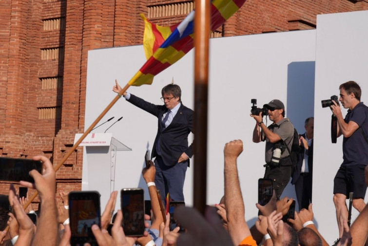 Junts demana comparèixer a Parlon i Trapero per multes a manifestants en la tornada fugaç de Puigdemont