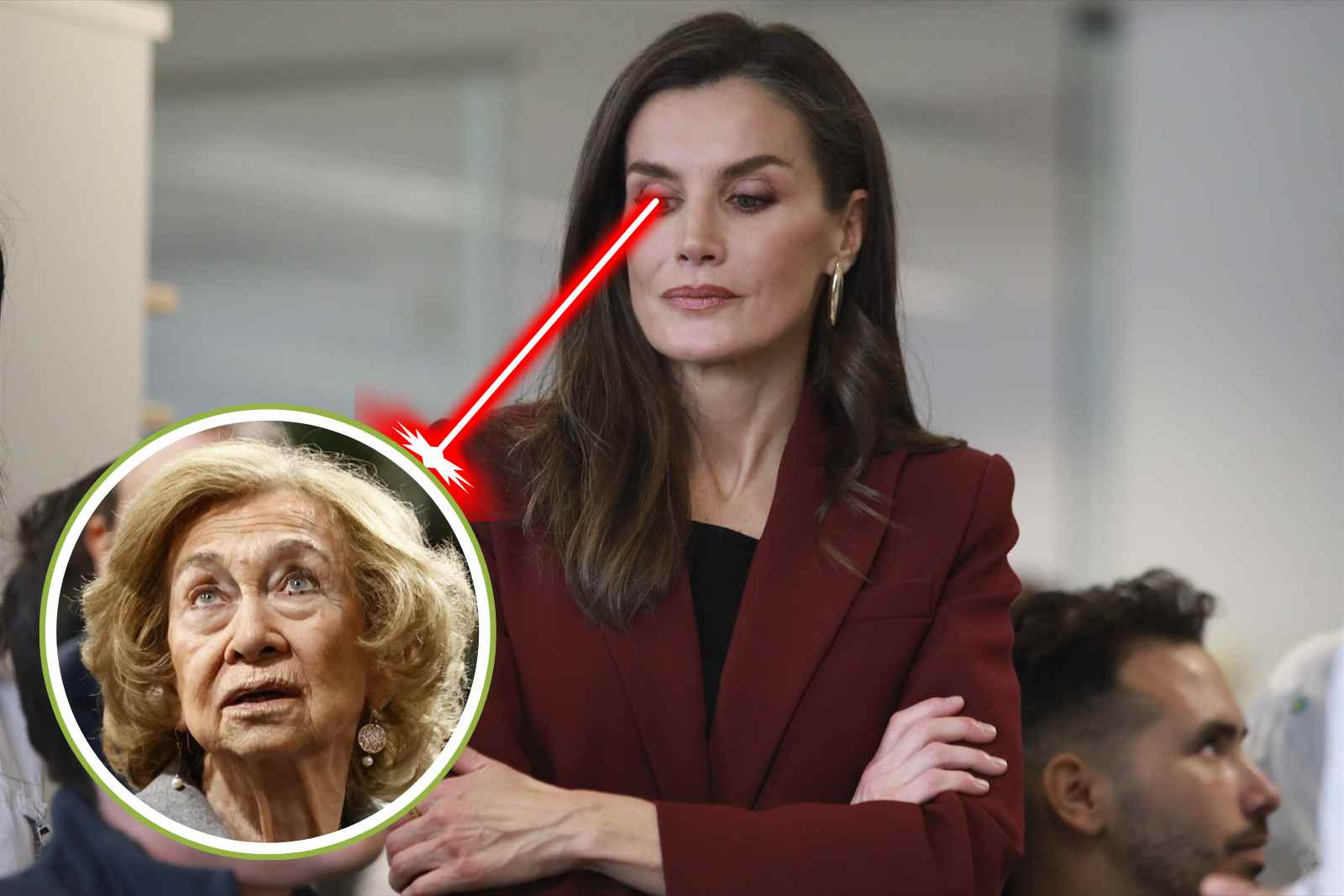 Fotomontaje de la Reina Letizia y la Reina Emérita Sofía   CANVA  EUROPA PRESS