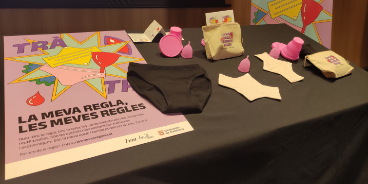 El Govern distribueix 557.000 productes menstruals reutilitzables en farmàcies entre 2023 i 2025