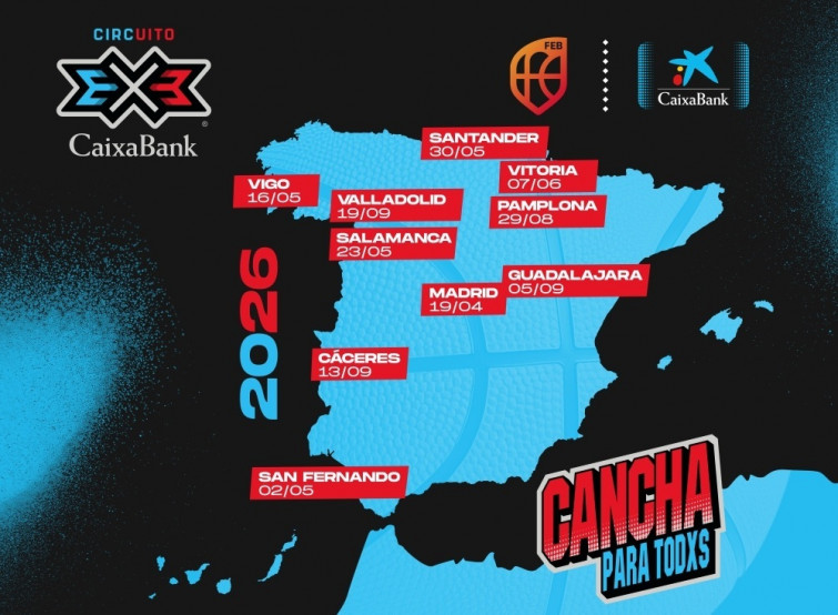 El Circuit 3x3 CaixaBank arrenca 2026 amb 11 ciutats i més de 45.000 visitants previstos