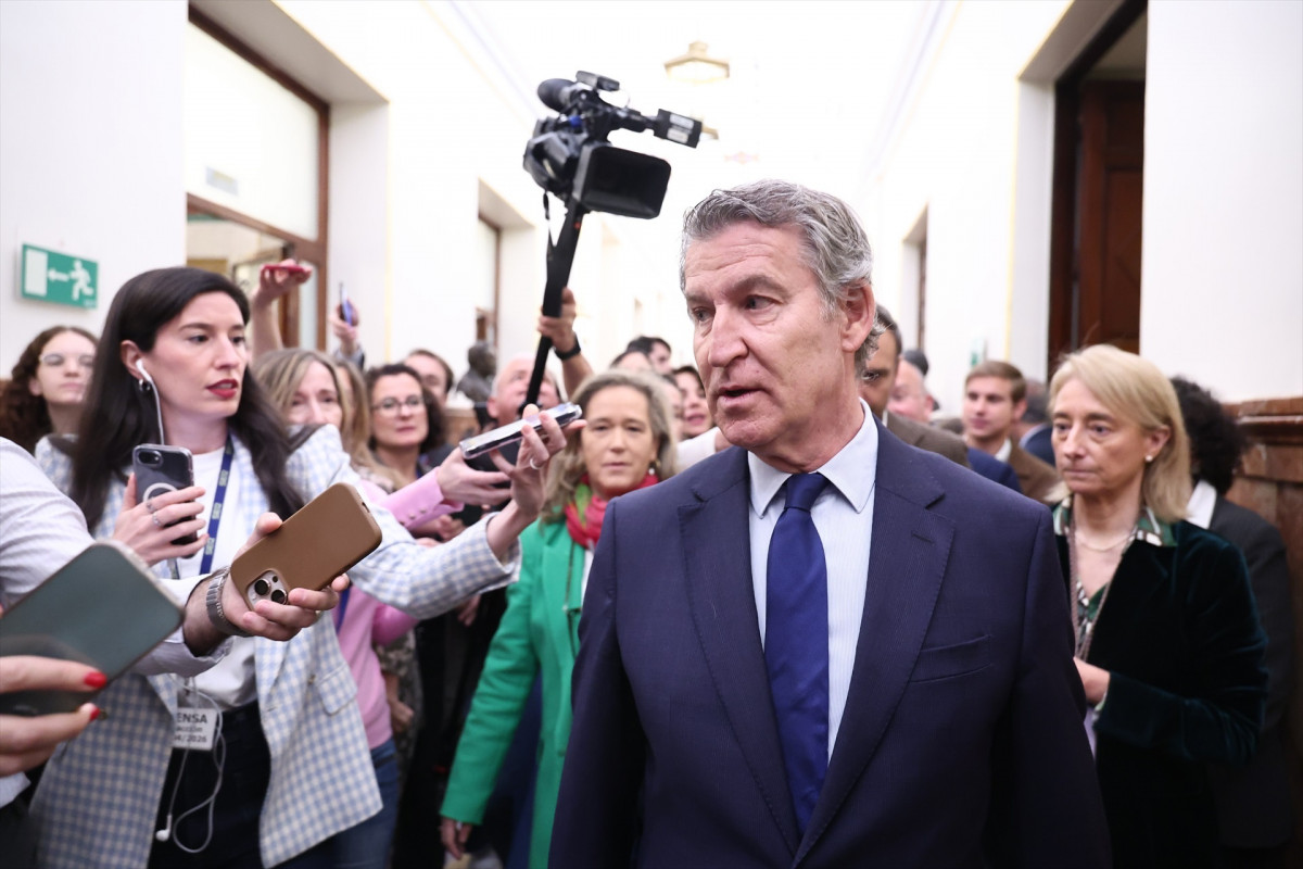 EuropaPress 7442383 presidente partido popular alberto nunez feijoo pleno congreso diputados 15