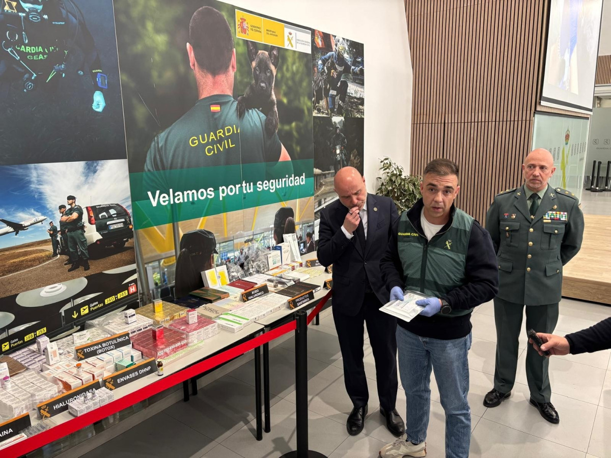 EuropaPress 7442620 material incautado operacion