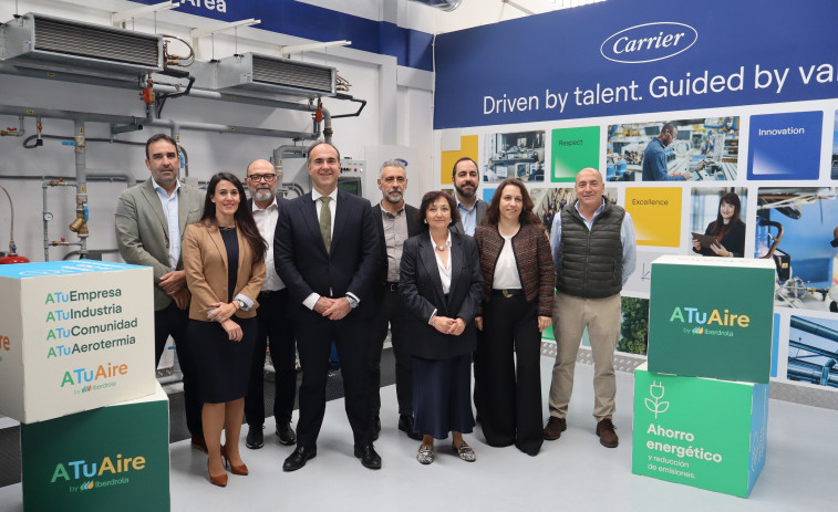 Iberdrola i Carrier s'alien per a accelerar la calefacció sostenible amb bomba de calor a Espanya