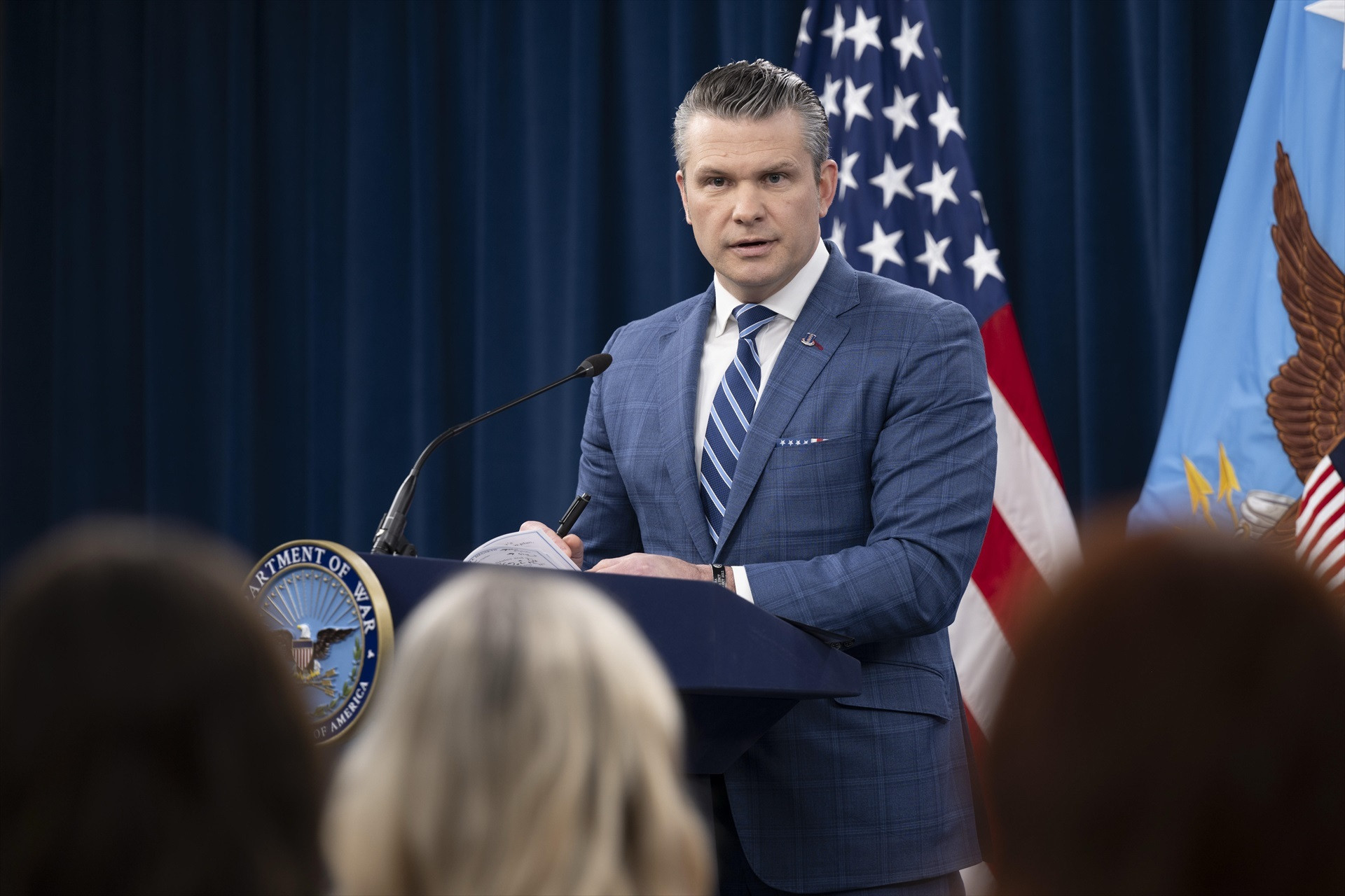 EuropaPress 7446217 april 2026 washington dc united states of america us secretary of defense