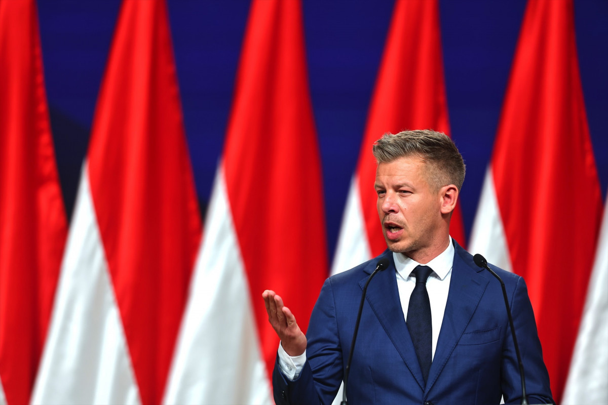 EuropaPress 7436580 budapest april 13 2026    peter magyar leader of hungarys tisza party