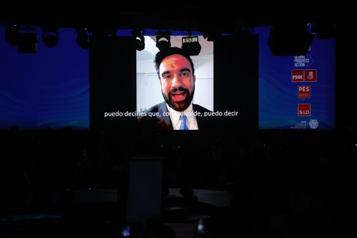 EuropaPress 7451314 alcalde nueva york zohran mamdani interviene video gpm barcelona