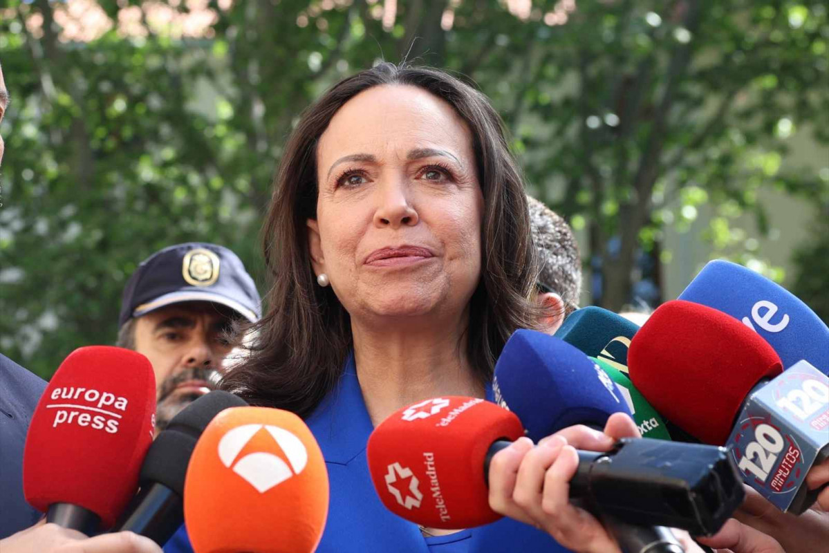 La líder opositora venezolana, María Corina Machado