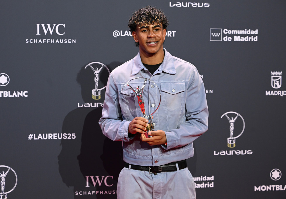 EuropaPress 7456121 lamina yamal gala entrega laureus world sports awards 2026 celebran galeria