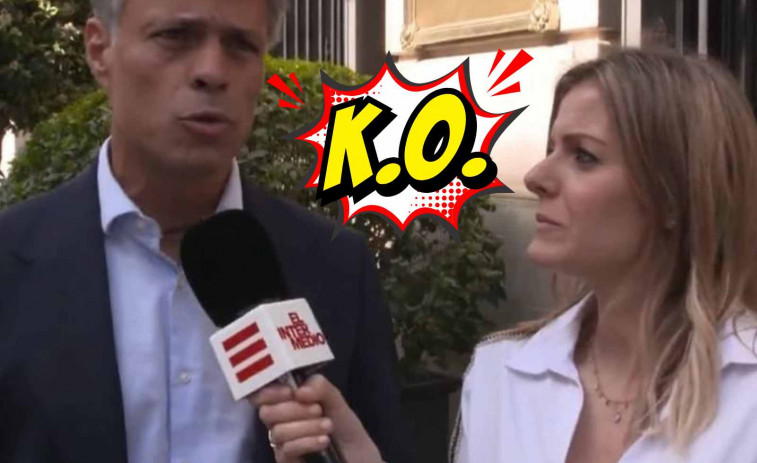 VÍDEO | Andrea Ropero deixa K.O. a l'opositor veneçolà Leopoldo López: l'entrevista més viral
