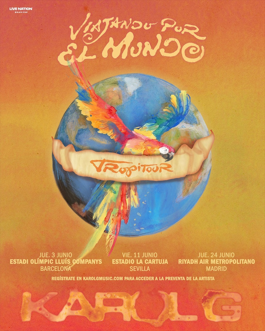 EuropaPress 7458171 cartel conciertos karol espana 2027