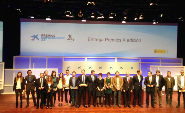 'La Caixa' i Enisa lliuren els X Premis EmprenedorXXI