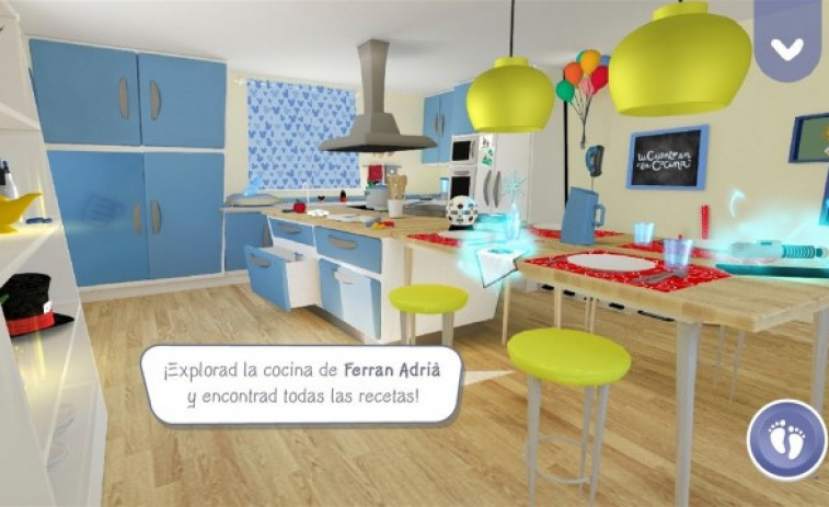 Telefónica i Ferran Adrià creen una app infantil que promou la cuina saludable